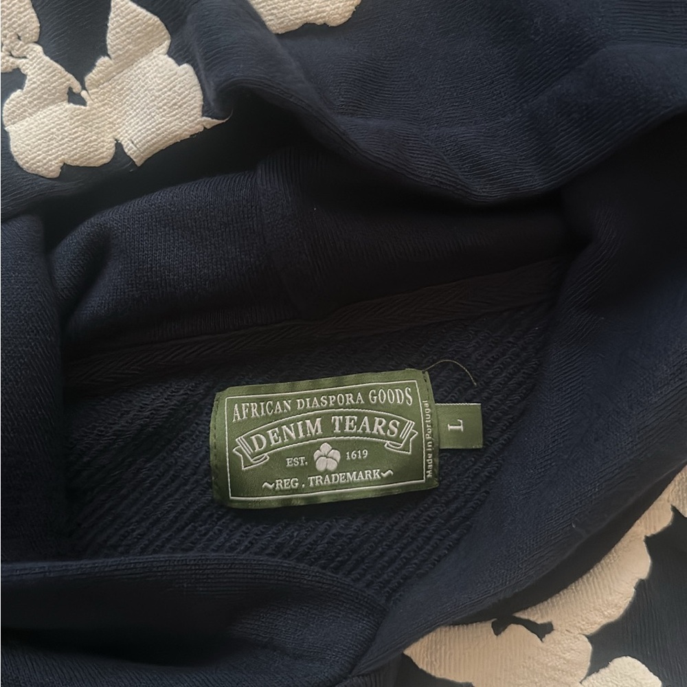 Denim Tears navy hoodie